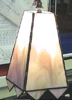 Lorna's first lampshade