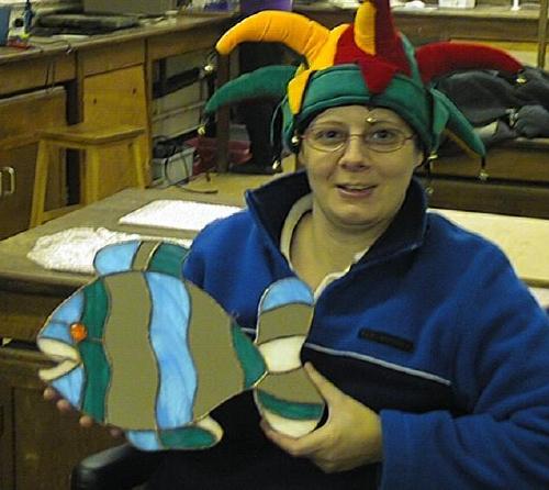 Heidi's Fun Fish Mirror