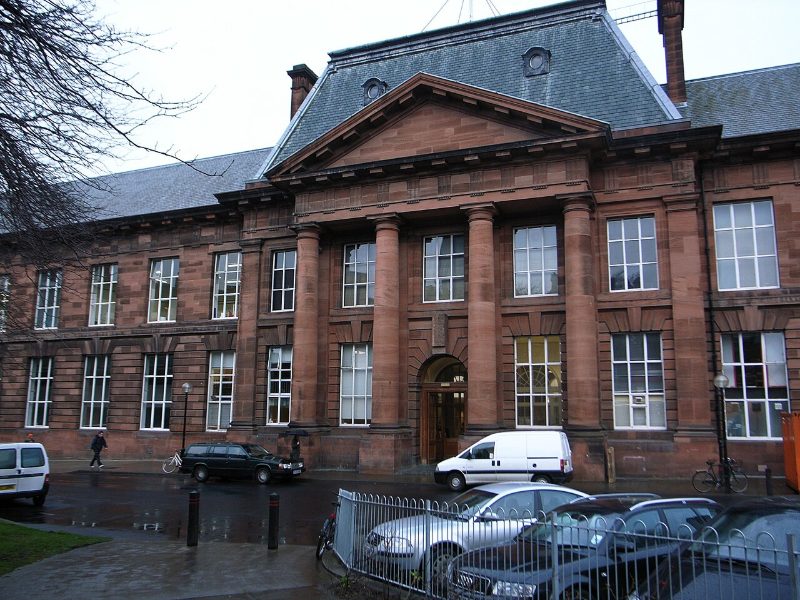 Main entrance of Edinburgh College of Art