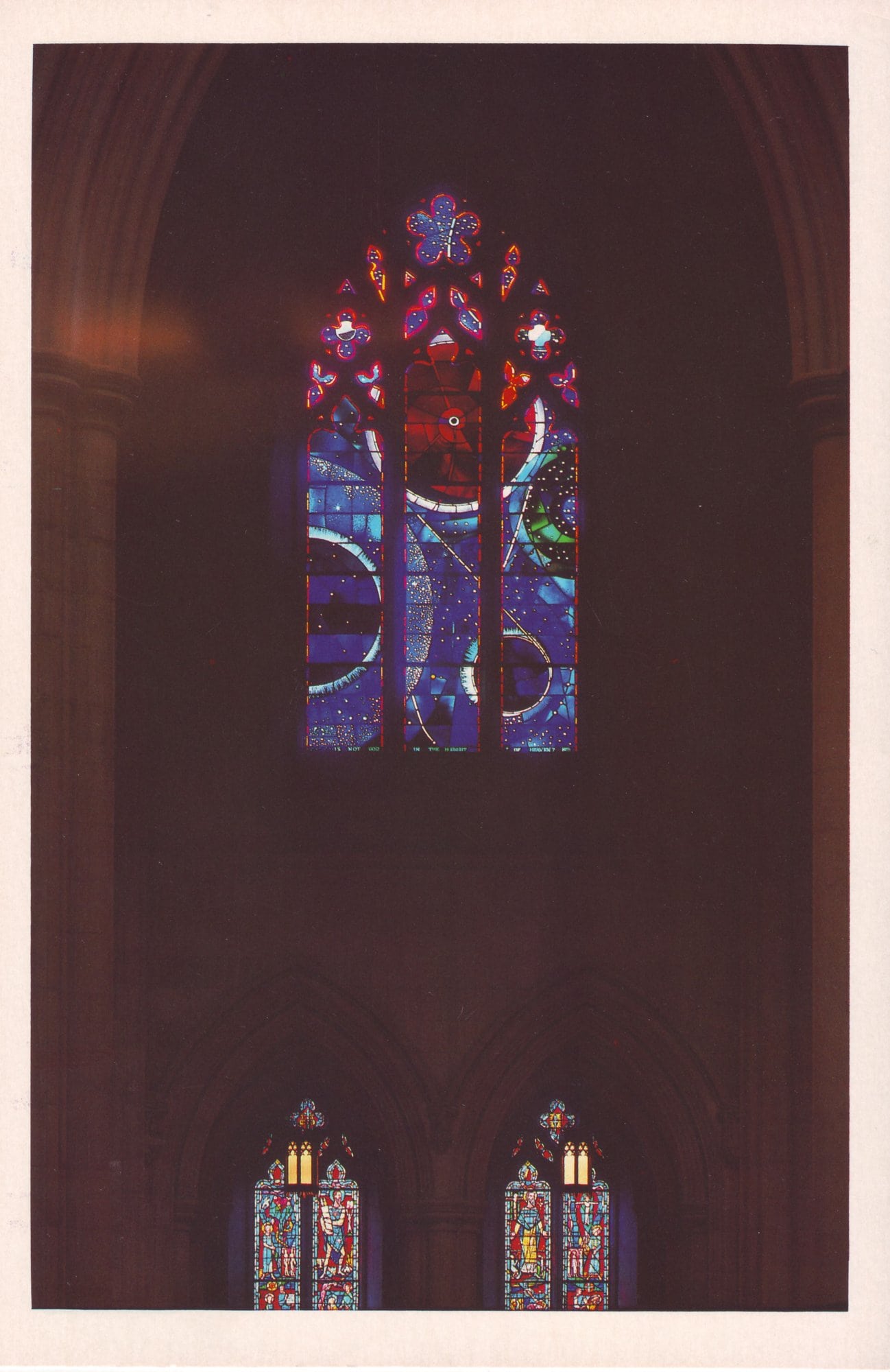 The Space Window at Washington National Cathedral